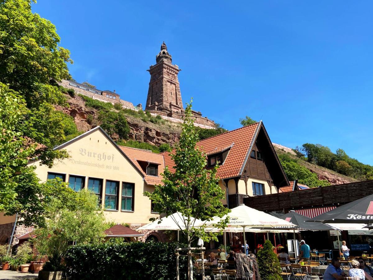 Burghof Kyffhaeuser Hotel Bad Frankenhausen Exterior photo